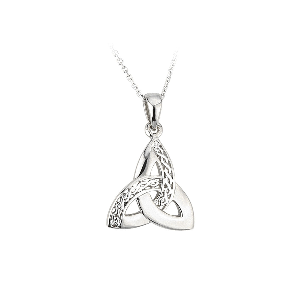 sterling silver celtic trinity knot pendant s44867 from Solvar