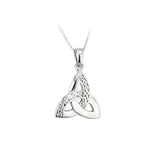 sterling silver celtic trinity knot pendant s44867 from Solvar