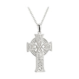 sterling silver small apostles celtic cross pendant s46604 from Solvar