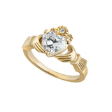 1.25ct lab grown diamond claddagh ring from Solvar