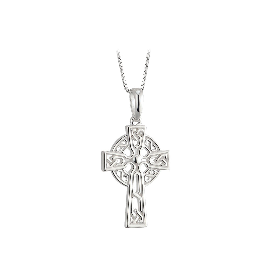 sterling silver filigree celtic cross pendant s44785 from Solvar