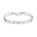 silver history of ireland 4 link bracelet S5711 from Solvar