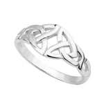 sterling silver celtic ring s2428 from Solvar