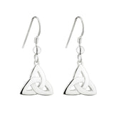 trinity knot drop fish hook earrings s3645 from Solvar