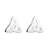 sterling silver trinity knot stud earrings s3644 from Solvar