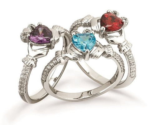 Claddagh Birthstone Collection