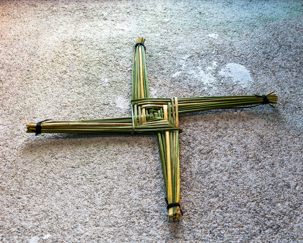 woven saint brigids cross