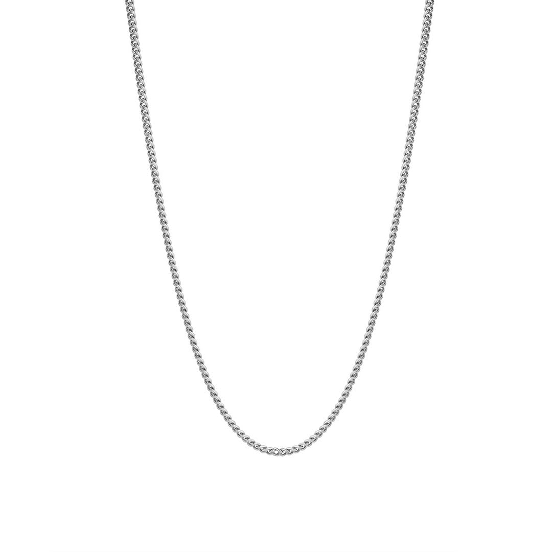 20 Inch Chain Example 20-inch Silver Flat Curb Chain – Solvar Jewellery