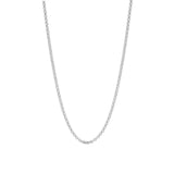 Stock image of sterling silver 24-inch heavy belcher chain 1