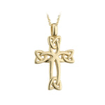 14k gold celtic cross pendant s4648 from Solvar
