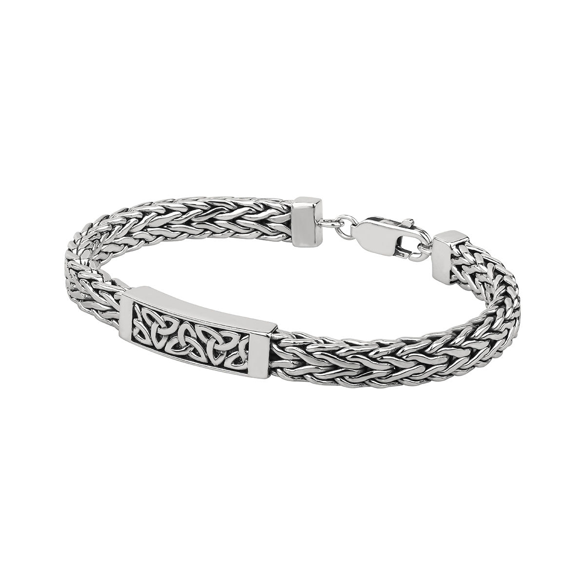 sterling silver trinity knot bracelet s50038 from Solvar