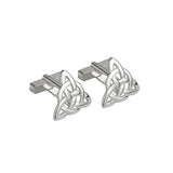 sterling silver trinity knot cufflinks s6434 from Solvar