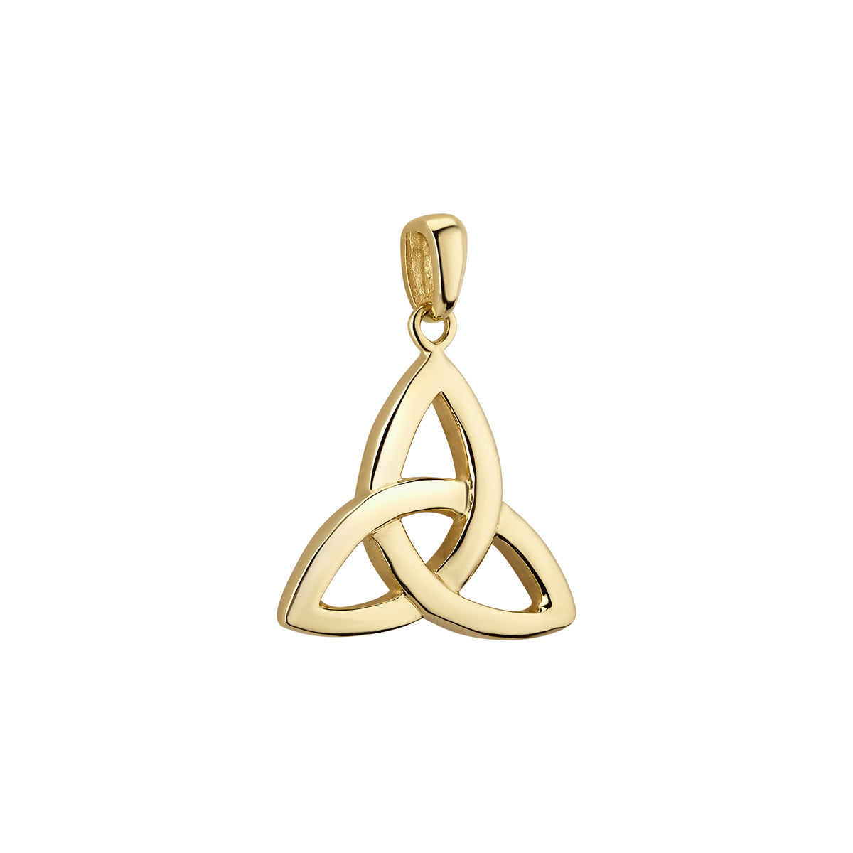 14k gold small trinity knot charm s8768 from Solvar