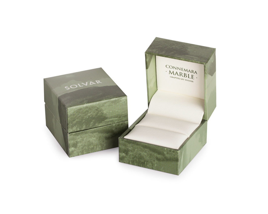 CONNEMARA MARBLE ブローチ コネマラ・マーブルのブローチ : 満月アンティーク