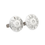 silver history of ireland round cufflinks S6502 from Solvar