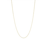 Stock image of 18-inch gold sing chain 1