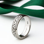 styled image of womens trinity knot band s21011