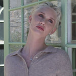 video of a model wearing Trinity Knot pendant necklace from gold and silver Trinity Knot jewellery set from Solvar