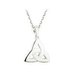 sterling silver trinity knot pendant s4089 from Solvar