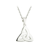 sterling silver trinity knot pendant s4089 from Solvar