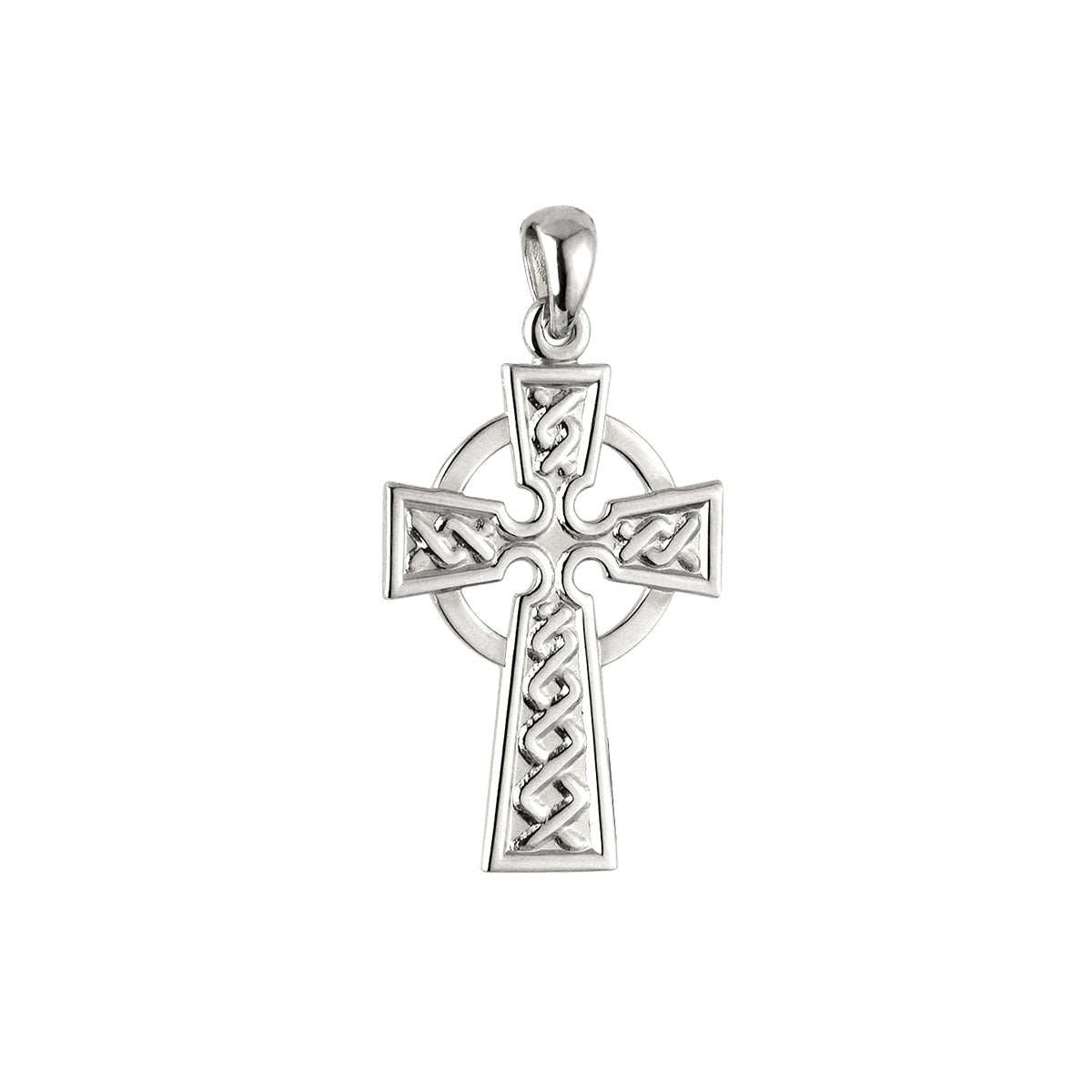 sterling silver celtic cross necklace s4392 from Solvar